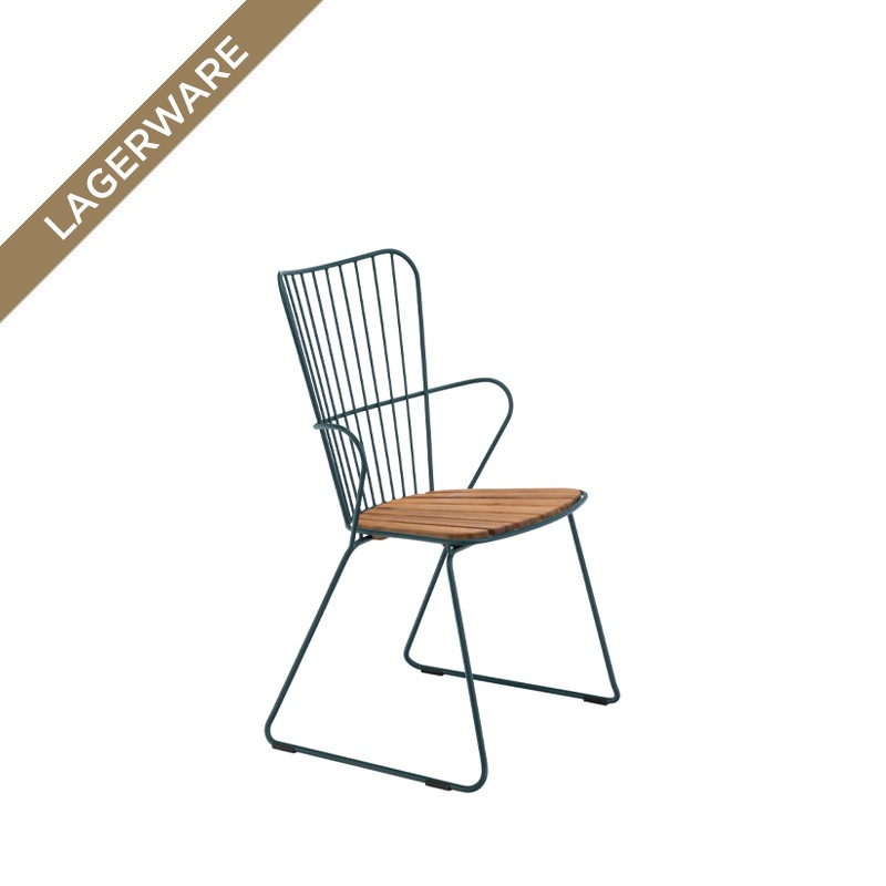 Houe PAON Armlehnstuhl, Gestell Pine Green