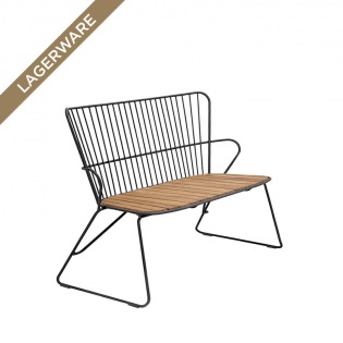 Houe PAON 2-Sitzer Bank, black