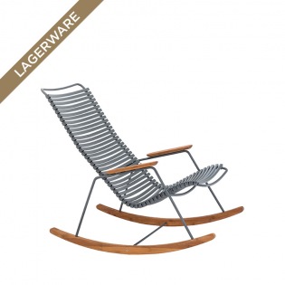 Houe CLICK Schaukelstuhl, Lamellen dark grey