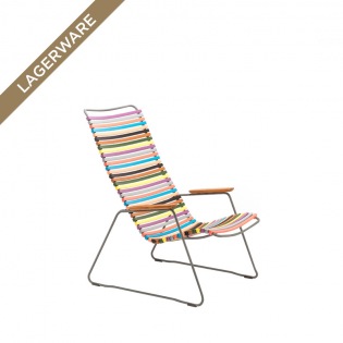 Houe CLICK Loungesessel, Lamellen Multi Red/Yellow