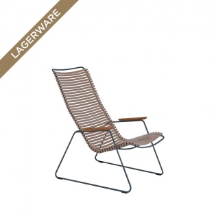 Houe CLICK Loungesessel, Lamellen Sand