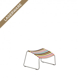 Houe CLICK Hocker/ Fußablage, Lamellen Multi 1 Red Yellow