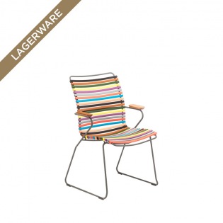 Houe CLICK Armlehnstuhl mit hoher Rückenlehne, Multi1 Red/Yellow