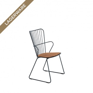 Houe PAON Armlehnstuhl, Gestell black