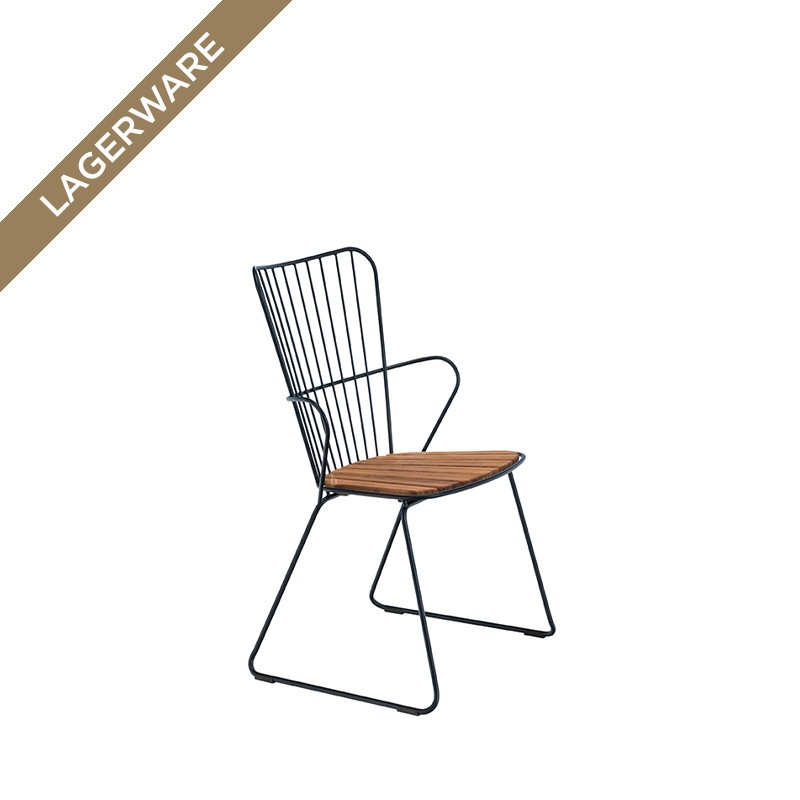 Houe PAON Armlehnstuhl, Gestell black