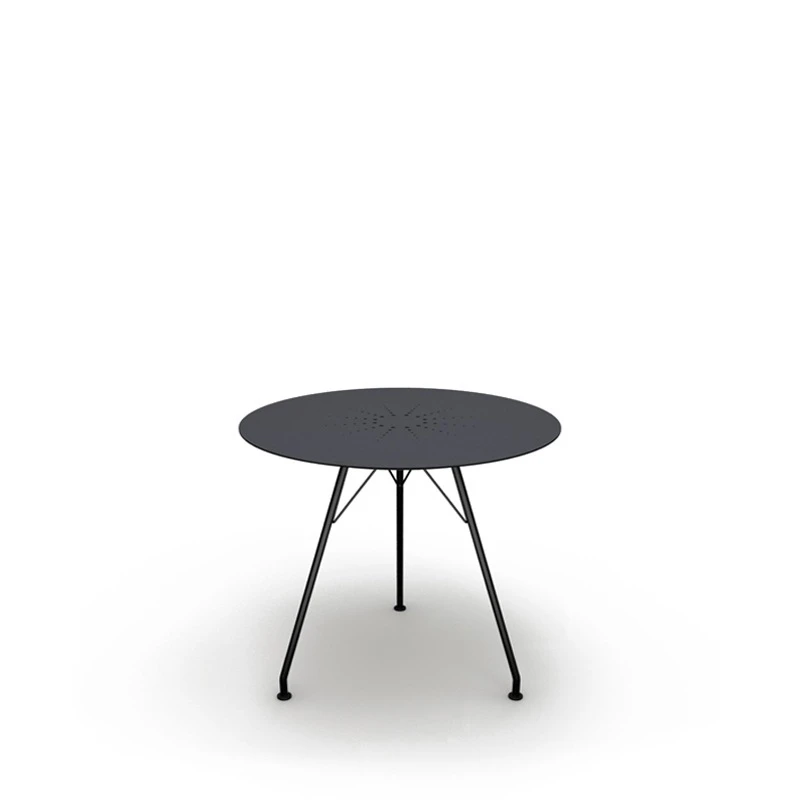 Houe CIRCUM Bistrotisch Ø 74 cm, Tischplatte Aluminium