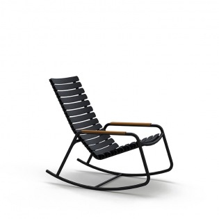 Houe ReCLIPS Schaukelstuhl mit Bambus-Armlehne