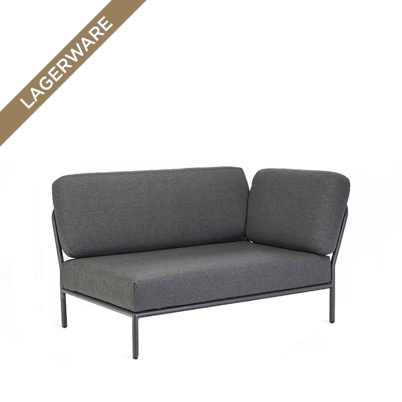 LEVEL Lounge Sofa-Element rechts, Bezug Dark Grey