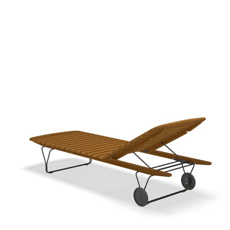 Houe MOLO Rollensatz für Sonnenliege, montiert