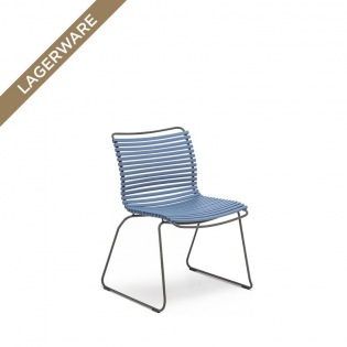 Houe CLICK Stuhl, Lamellen Pigeon Blue