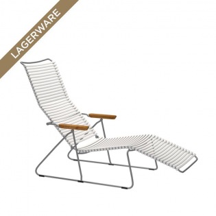 Houe CLICK Sonnenliege, verstellbare Rückenlehne, Muted White