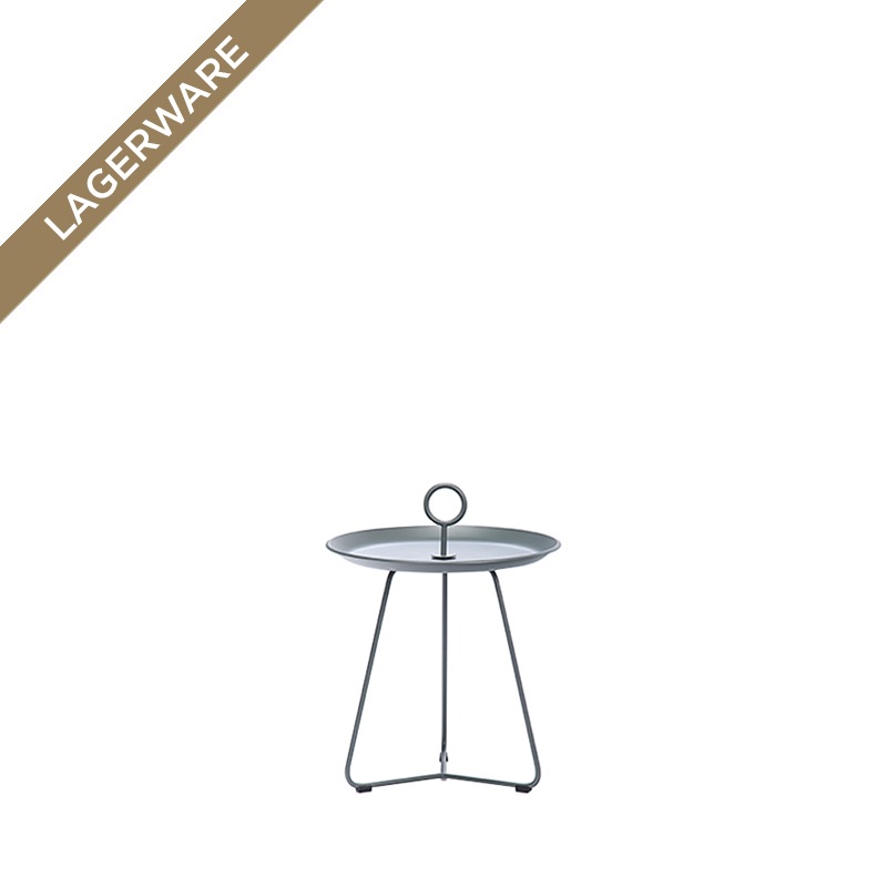 Houe EYELET Tablett-Tisch Ø 45 cm, Dark Grey