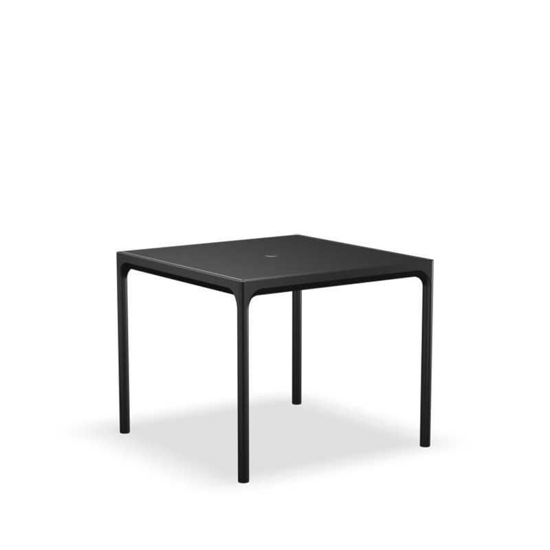 Houe FOUR Outdoor Tisch 90 x 90 cm, mit Schirmloch