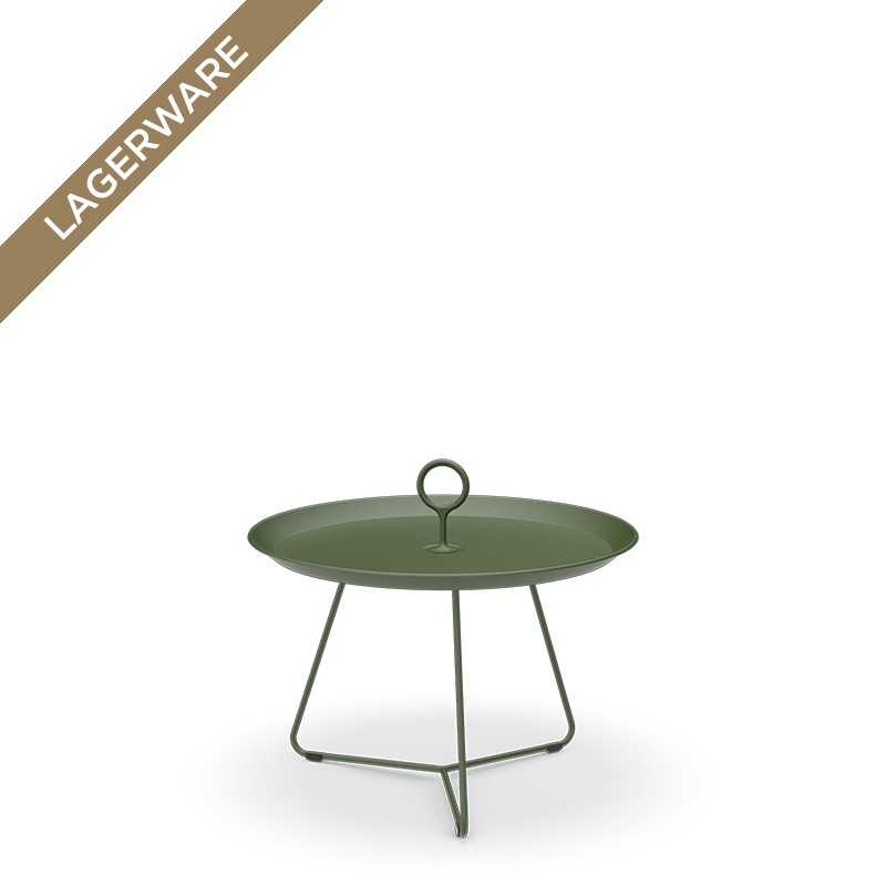 Houe EYELET Tablett-Tisch Ø 57,5 cm, Olive Green
