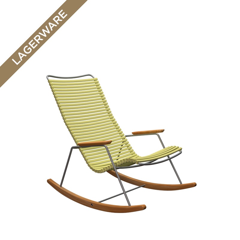 Houe CLICK Schaukelstuhl, Lamellen Lemon Zest