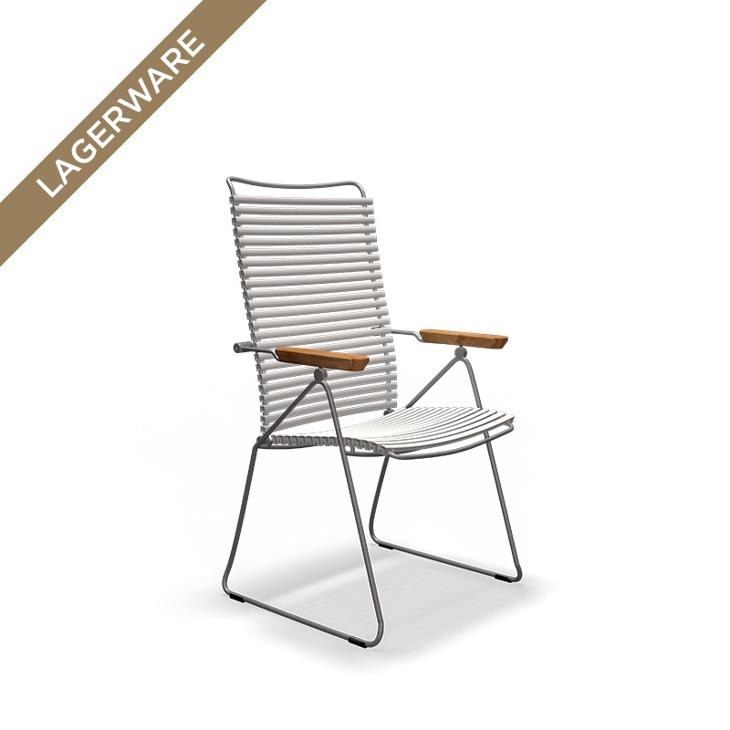 Houe CLICK verstellbarer Hochlehner, Muted White