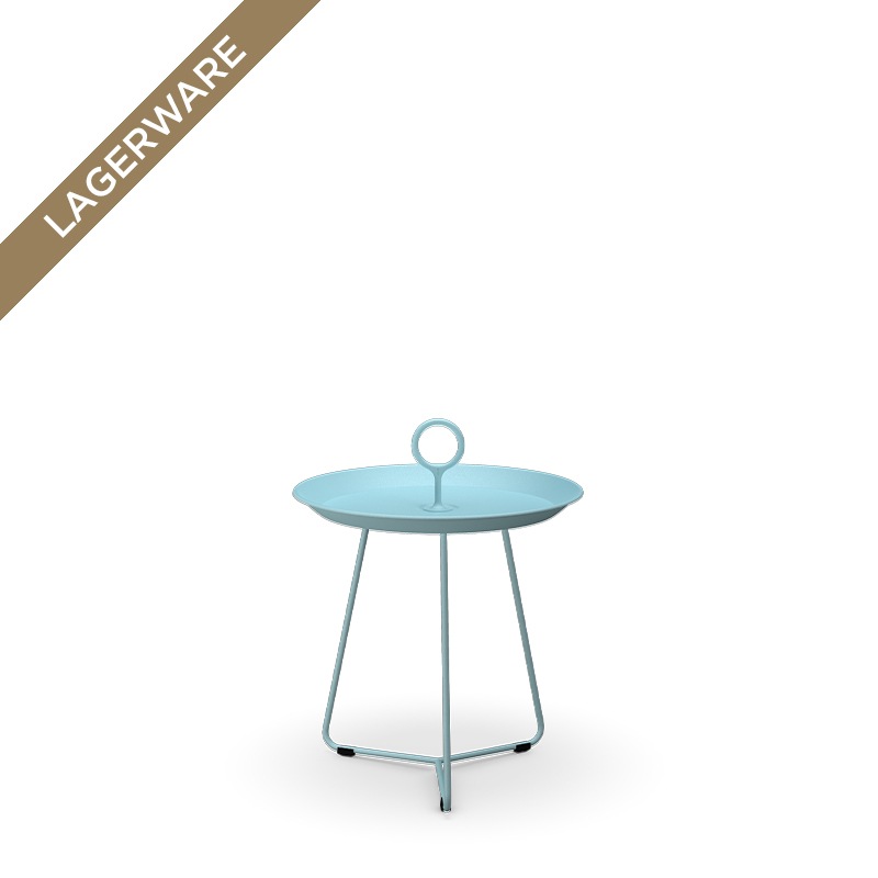Houe EYELET Tablett-Tisch Ø 45 cm, Ice Blue