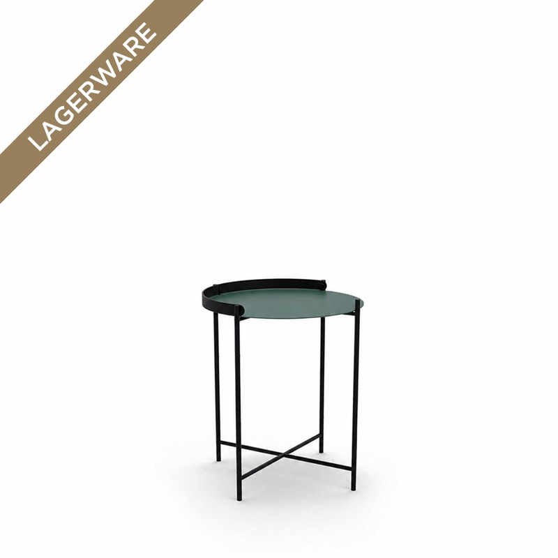 Houe EDGE Tablett-Tisch Ø 46 cm, pine green